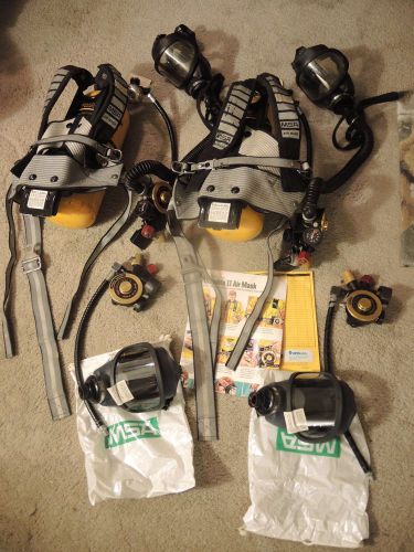 2 MSA BREATHING APPARATUS SCBA