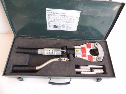 Greenlee hk06ft dieless quad point hydraulic crimper crimping tool for sale