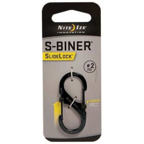 NITE IZE LSB4-11-R3 SLIDELCK #4S-BINER STNLSS (Pack of 3)