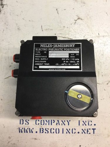 Neles-Jamesbury Electro Pneumatic Positioner Type NE724 *NEW*