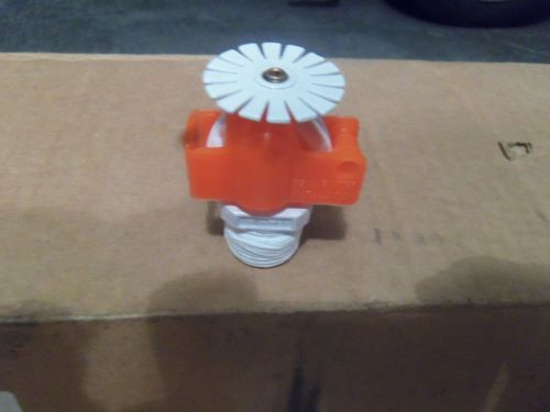 GLOBE FIRE SPRINKLE RESIDENTIAL PENDENT 1/2&#034; NPT 155F WHITE 4.9K GL4910