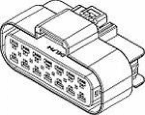 Delphi connection systems automotive connectors con gt280 14w femasy (1 piece) for sale