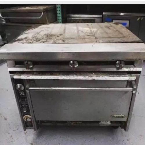 Jade 6 burner range standard gas oven jtrh-3ht-36c titan heavy duty nsf usa for sale