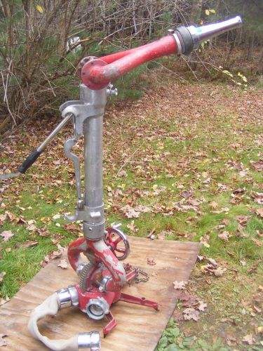 AKRON  MONITOR CANON HYDRO   nozzle FIREFIGHTING FIRE Deck Gun