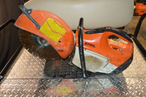 STIHL TS-420 Concrete/Masonry Demolition Saw W/14&#034; Diamond Disc {Recent Tune-Up}