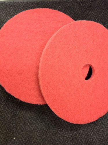 Niagara 5100n Floor Buffing Pads - 20&#034; Diameter - 5/box, Red.  Loc 35C