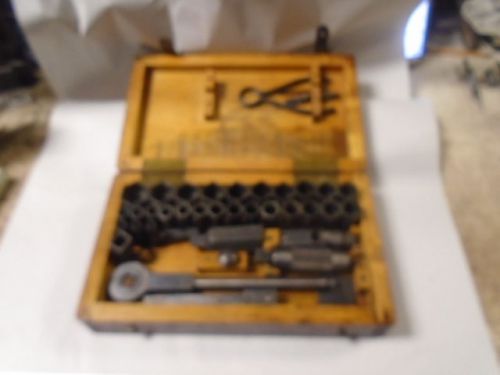 MACHINIST TOOLS LATHE MILL Machinist RARE Starrett # 443 Ratchet Set in Orig Box