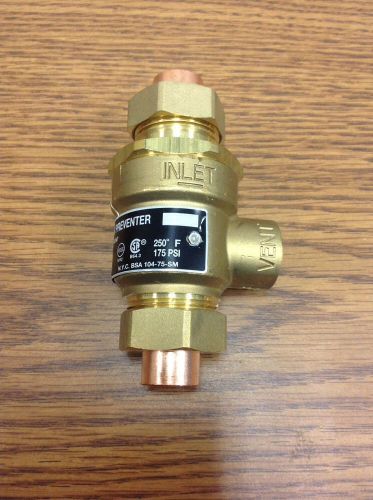 Watts 9ds-m3 1/2&#034; dual check valve with atmospheric vent.  loc 57c for sale