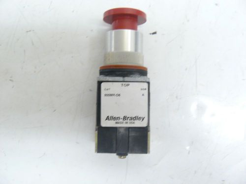 ALLEN BRADLEY 800MR-D6 SERIES A RED MOMENTARY EMERGENCY STOP BUTTON