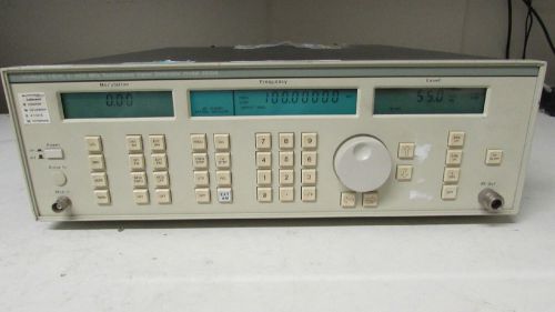 Wavetek 2510A Synthesized Signal Generator 2-1100 MHz With key