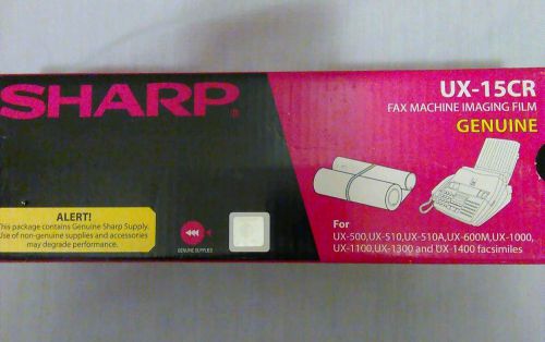 Genuine Sharp UX-15CR Fax Machine Imaging Film Thermal Paper New in Box