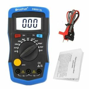 Handheld Digital Capacitance Meter Capacitor Tester Electronic Auto