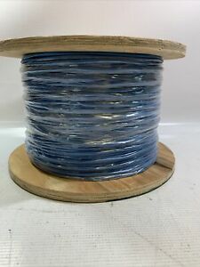 Anixter Northflex 18/2C Stranded Bare Copper Plenum Alarm Cable CMP Blue /100ft