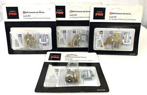 4 Pack Vertical File Cabinet Lock Kits Easy to Install w Keys Core Hardware