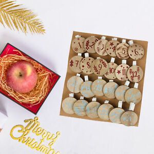 24Pcs/Set Hanging Calendar Clip Creative Excellent Workmanship Long Lasting