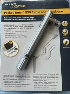 FLUKE NETWORKS PT-NX8 POCKET TONER COAX CABLE TESTER &amp; TELEPHONE KIT DIAL TONE