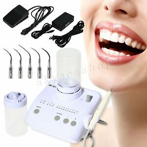 for DTE SATELEC Portable Dental Ultrasonic Piezo Scaler w/ Handpiece 2 Bottles