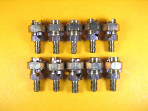 Generic -  Copper Split Bolt, 5/16&#034; Stud (Lot of 10)