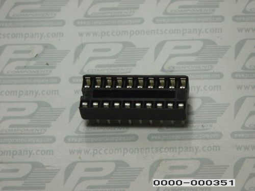 110-PCS SOCKET IC SOCKET VERTICAL 20-POS TIN ON-SHORE ED20DT ED20