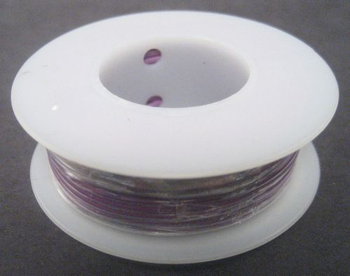 22 gauge stranded hookup wire 25 foot spool violet for sale