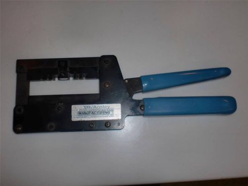 T&amp;B Ansley Blue Macs Hand Tool 779-2100 Thomas &amp; Belts Crimper