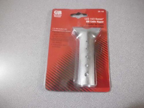 Gardner Bender 12/2-14/2 Romer NM Ripper CR-100( New in package)