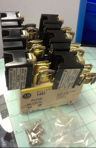 Allen Bradley 1491-N126 X-401978 Series A Fuse Blocks