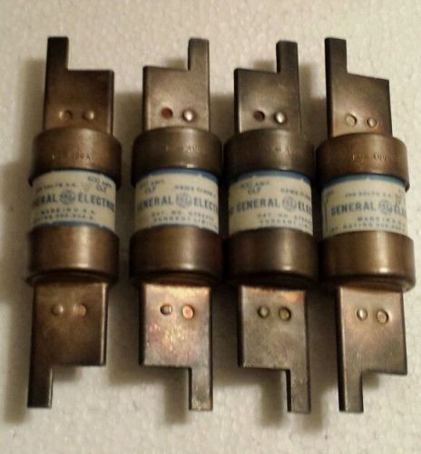 (4) GENERAL ELECTRIC GF8A400 CLF FUSE 400 AMP 250 VOLT NEMA CLASS H