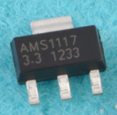 10pcs SOT-223 AMS1117-3.3 1117-3.3 AMS1117 1117 3.3V 1A Voltage Regulator