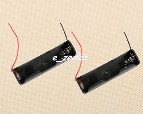 2pcs new 18650 battery clip holder box case for sale