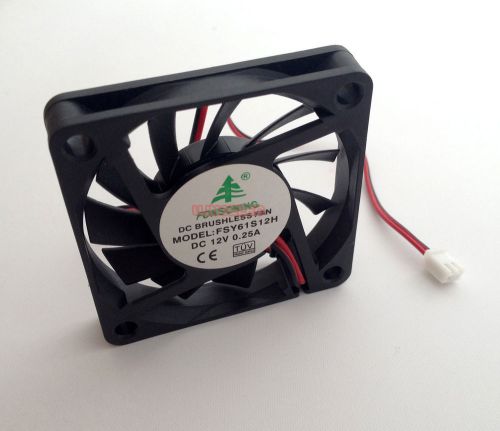 DC Fan 6010 60x60x10mm 12V 0.25A TUV CE Certified x1pcs