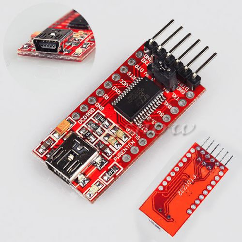 3.3/5v mini ft232rl ftdi usb to ttl serial converter adapter module for arduino for sale