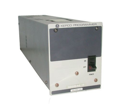 KEPCO DUAL CHANNEL DIGITAL PROGRAMMER MODEL SN488-122