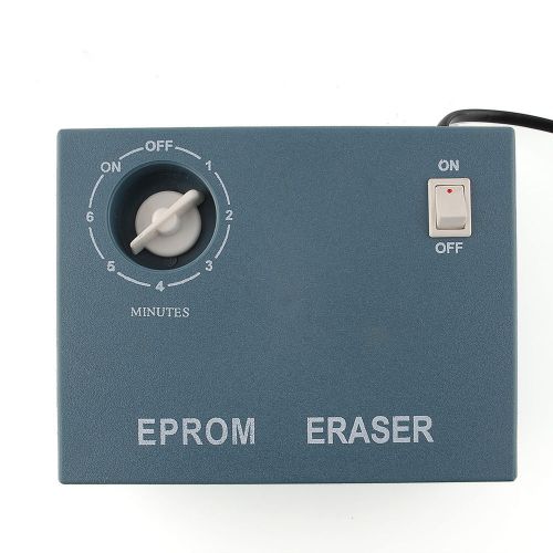 New 110V to 240V Ultraviolet UV Light EPROM Chip Data Eraser Eraseable Timer #