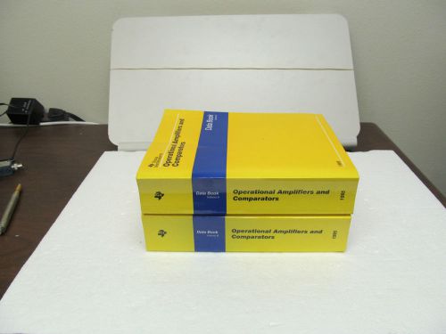 Texas instruments operational amplifiers &amp; comparators,  2 volume set, 1995 for sale