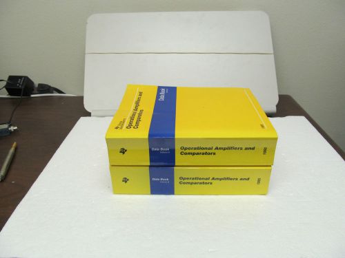 TEXAS INSTRUMENTS OPERATIONAL AMPLIFIERS &amp; COMPARATORS,  2 VOLUME SET, 1995