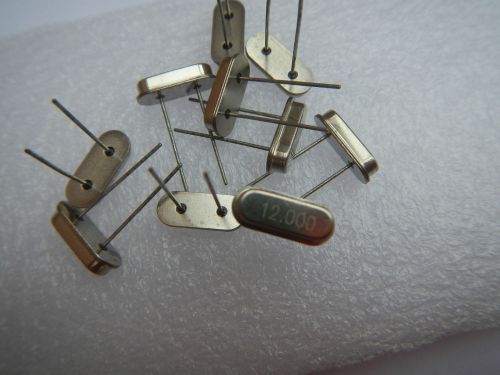 100PCS, 12MHz / 12.000 MHZ Crystal Oscillator HC-49S NEW