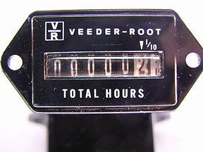 Veeder-root 7795 ac hour meter 240v 50hz for sale