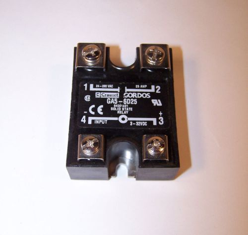 CROUZET GORDOS GA5-6D25 SOLID STATE RELAY NNB