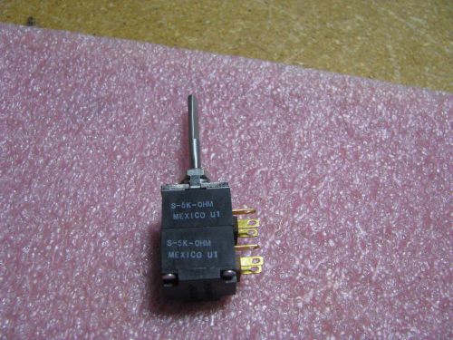 CLAROSTAT VARIABLE RESISTOR # 70C1G116K502S  NSN: 5905-01-174-5270