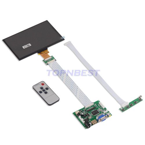 7&#034; HD LCD TFT Screen Monitor Display for Raspberry Pi B B+ HDMI AV VGA Inputs
