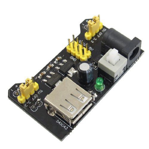 Gift xmas 3.3v 5v breadboard power supply module for mb102 solderless breadboard for sale