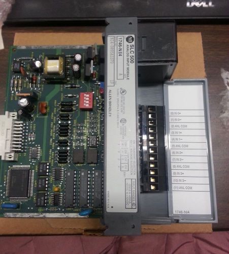 ALLEN BRADLEY 1746-N14 SER A SLC 500 ANALOG INPUT MODULE