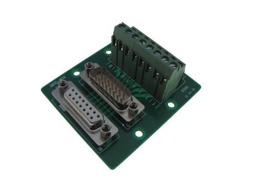 DB15 Male &amp; Female Signals Breakout Board Screw terminals