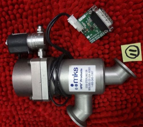 MKS 28-50390-001 Inline Vacuum Control Valve W/ Peter Paul 12V Valve