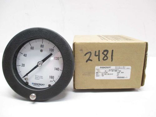 New ashcroft 45-1377-as-02b-160 duraguage 0-160psi   pressure gauge d409000 for sale