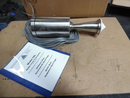 ANDERSON TRL00711000 RADAR LEVEL TRANSMITTER, STAINLESS, SN: 0619338, NEW-IN BOX