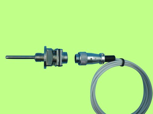 Rtd pt100 temperature sensors m14 threads wtelfon cable &amp; detachable connector for sale