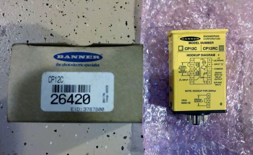 BANNER POWER SUPPLY MODULE CP12C / 26420