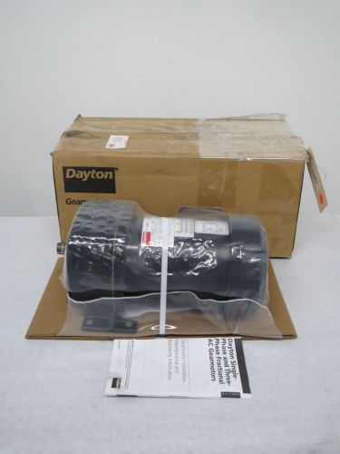 NEW DAYTON 4Z384B GEAR 1/3HP 208-230/460V-AC 26.8RPM ELECTRIC MOTOR B330107